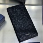 Dior Vertical ZIP long wallet Bi-fold purse（2ESBC002FLG-H00N）