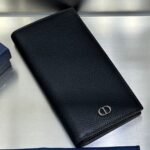 Dior Men's Long Wallet with Bifold Coin Pocket（2ESBC002CDI-H00N）