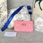 Dior Cannage Key Ring Coin Case Black（S5158UWHC-M900） - 图片 4