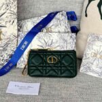 Dior Cannage Key Ring Coin Case Black（S5158UWHC-M900） - 图片 6