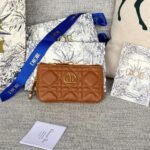 Dior Cannage Key Ring Coin Case Black（S5158UWHC-M900） - 图片 10