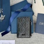 Dior Vertical Compact Card Holder（2ESBC319DCO-H42E） - 图片 2
