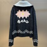 Louis Vuitton zip-up knitted belted jacket（1AIMAY） - 图片 2