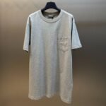 Diorling T-shirt (regular fit) slub cotton jersey（543J611A0914-C880） - 图片 2