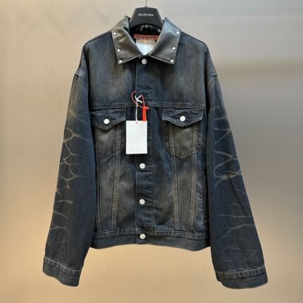 ACNE STUDIOS Denim jacket Oversized fit (C90174-838）