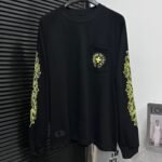 CHROME HEARTS neon floral cross long-sleeved pocket T-shirt 2020 spring and summer (CH-064） - 图片 2