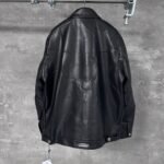 Chrome Hearts Flame vine embroidered leather jacket (CH-0000136） - 图片 2