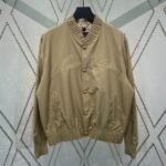 Louis Vuitton letter embroidered logo baseball jacket jacket（1AFQDS）