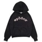 Sp5der VVS Hoodie 'Black' (SS45FW24BLK）
