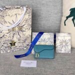 Dior goatskin saddle flap card holder（S5611CCEH-M01Z） - 图片 2