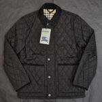 Burberry Quilted Nylon Jacket (Black/Sand)（81075101）