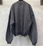 Balenciaga Faded Black 3B Sports Icon Crewneck Sweatshirt (852319TTVH71041） - 图片 2