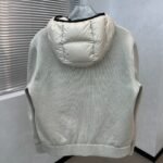 MONCLER Cotton zip-up down cardigan（J20919B00010M1122999） - 图片 3