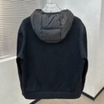 MONCLER Cotton zip-up down cardigan（J20919B00010M1122999） - 图片 4