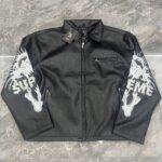 Supreme x Y's by Yohji Yamamoto Leather Jacket "Black"（SUP-FW25-213）