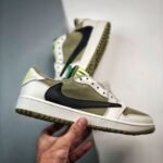 Travis Scott × Nike Air Jordan 1 Low Golf NRG "Neutral Olive"(FZ3124-200) - 图片 3