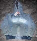 Supreme Reflective Arc Hooded Work Jacket "Denim"（SUP-FW25-007） - 图片 2