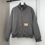 Louis Vuitton Suede Reversible Waist Cinch Jacket（1AIMJR） - 图片 3
