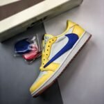 【SALE】Travis Scott × Nike WMNS Air Jordan 1 Low OG "Canary" (DZ4137-700 ) - 图片 2