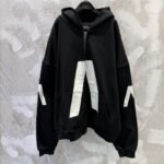 Balenciaga Music Archive Series Connected Zip Up Medium Fit Hoodie （744457TQVA61561）