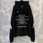 Balenciaga Music Archive Series Connected Zip Up Medium Fit Hoodie （744457TQVA61561） - 图片 2