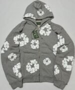 Denim Tears Cotton Wreath Zip Hoodie (SS25TZH11412036） - 图片 3