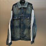 Balenciaga Cut-up Sports Jacket (831688TSW714011）