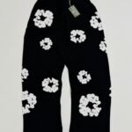 Denim Tears Cotton Wreath Baggy Sweatpants (SS25BAS11402048）