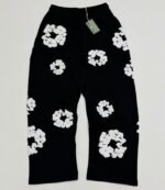 Denim Tears Cotton Wreath Baggy Sweatpants (SS25BAS11402048）