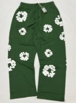 Denim Tears Cotton Wreath Baggy Sweatpants (SS25BAS11402048） - 图片 4