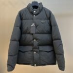 Prada technical fabric down jacket (292286-13GP-F0594-S-OOO）