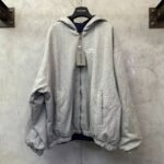 Balenciaga 25FW Reversible Hooded Jacket（856361TPQ384140） - 图片 3