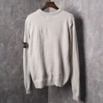 STONE ISLANDLambswool Crew Neck Knit（7715508A3-V0029） - 图片 4