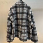 MIU MIU Teddy Plaid Zip-Up Jacket（MJL042-18ZQ-F0BD9-S-OOO） - 图片 2