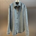 LOEWE Men's Anagram Shirt Jacket (H526Y1DW13-6395）