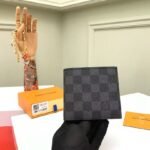 Louis Vuitton Damier Graphite Portefeuille Marco Bifold Wallet (MCA0155） - 图片 2
