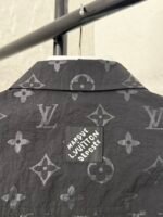 Louis Vuitton Monogram moiré silk jacquard shirt jacket（1AGTGO） - 图片 3