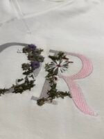 Dior Flowers Embroidered T-Shirt（113J686A0554-C084） - 图片 6