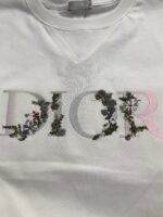 Dior Flowers Embroidered T-Shirt（113J686A0554-C084） - 图片 7
