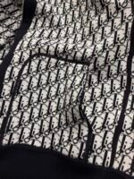 DIOR Men's SS21 Loose Zipper Hooded Jacket Navy Blue（113M221AT225-C585） - 图片 5