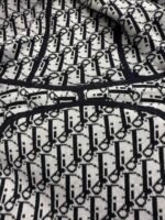 DIOR Men's SS21 Loose Zipper Hooded Jacket Navy Blue（113M221AT225-C585） - 图片 6