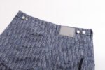 DIOR FW25 Casual Shorts Men's Blue（593D189A3016-C585） - 图片 3
