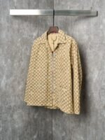 GUCCI GG canvas jacket in camel and dark brown（833305-ZAS81-2137） - 图片 10