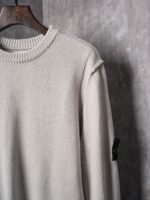 STONE ISLANDLambswool Crew Neck Knit（7715508A3-V0029） - 图片 12