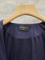 Balenciaga Men's Painter Tracksuit Jacket in Navy Blue（814394TPQ384140） - 图片 8