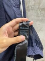 Balenciaga Sporty B Tracksuit Jacket Indigo/Black/White（681438TKO484063） - 图片 5
