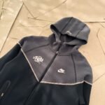 Nike x Central Cee Tech Fleece Windrunner "Black/Anthracite"（HQ3748-010） - 图片 8