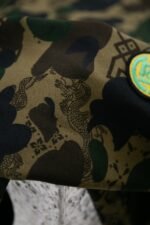 BAPE X CLOT CAMO SHARK RELAXED FIT FULL ZIP HOODIE（0ZXSWM115913N） - 图片 4