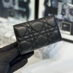 Dior Caro Cannage Bifold Coin Case in Black Leather（S5132UWHC-M900） - 图片 7