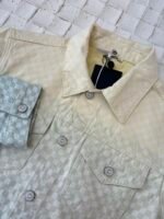 Louis Vuitton Men's Damier Gradient Jacquard Denim Jacket（1AGTET） - 图片 5